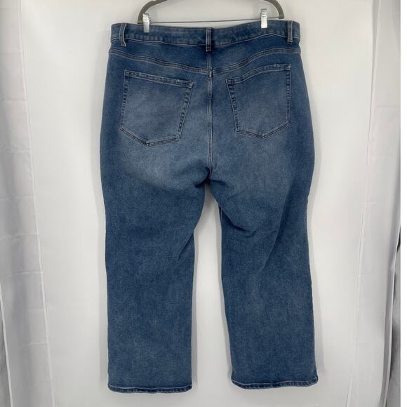 Lane Bryant Bootcut Jeans Womens Sz 24S Magic Waistband Curvy Fit Y2K Stretch - Picture 5 of 10